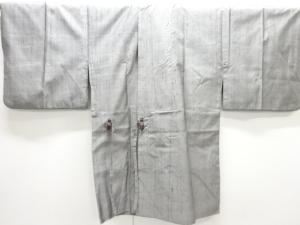 アンティーク　手織り紬道中着